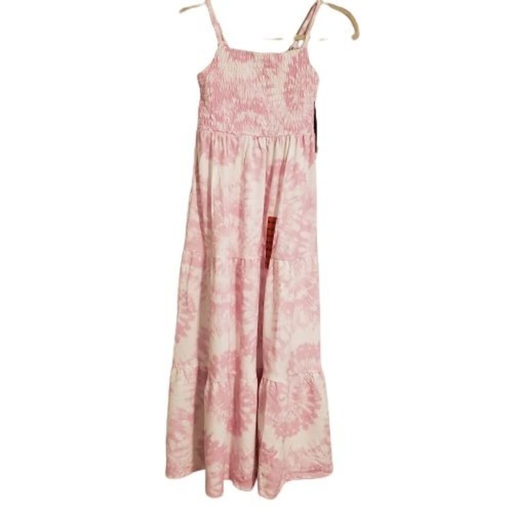 32 Degrees Cool Girls Maxi Dress Tie Dye youth size M 10-12 NWT